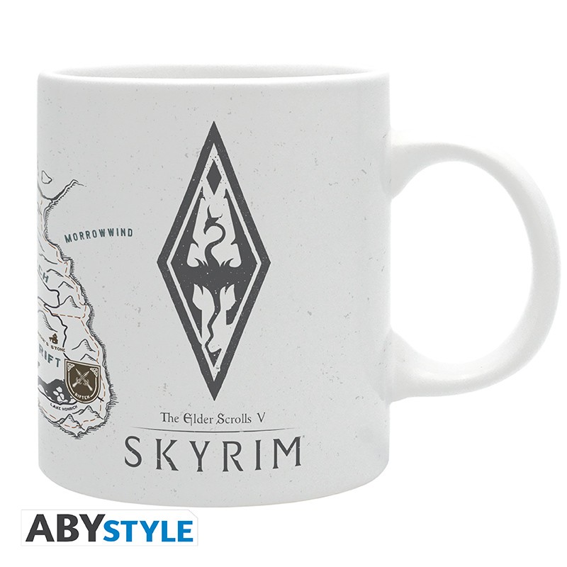SKYRIM - Mug - 320 ml - Map