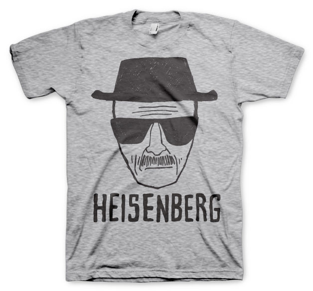 Breaking Bad - Heisenberg Sketch T-Shirt / Ljusgrå