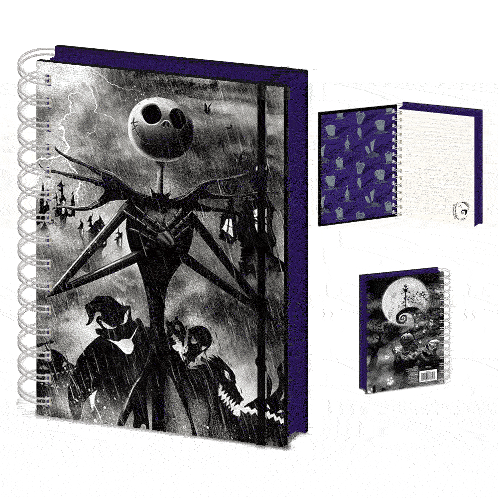 Nightmare before Christmas - A5 notebook