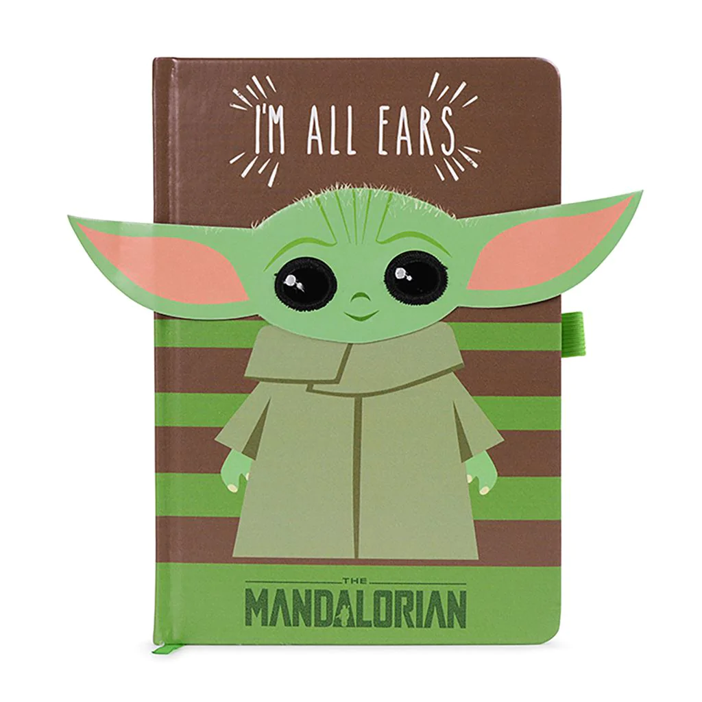 STAR WARS: THE MANDALORIAN (I'M ALL EARS GREEN) Novel - Notebook