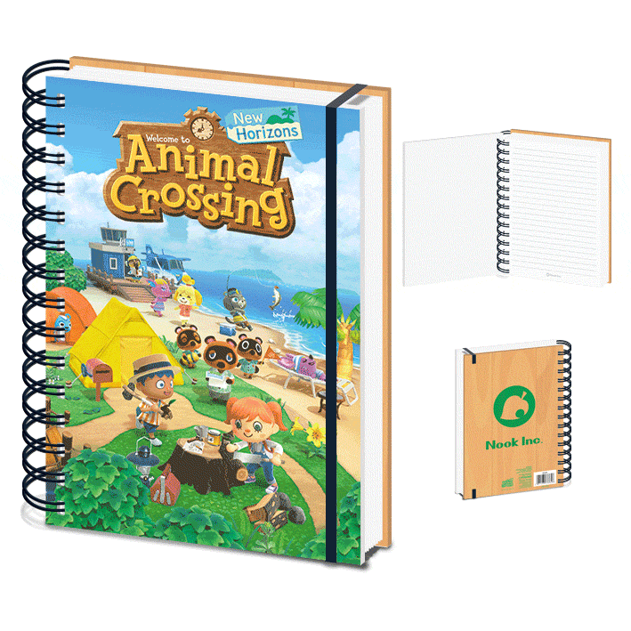 ANIMAL CORSSING (NEW HORIZONS) 3D Notebook