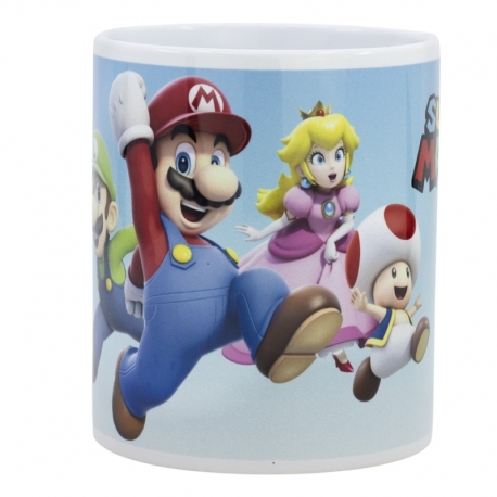 CERAMIC MUG (11 OZ / 325 ML) SUPER MARIO DESIGN WAY AHEAD ROD