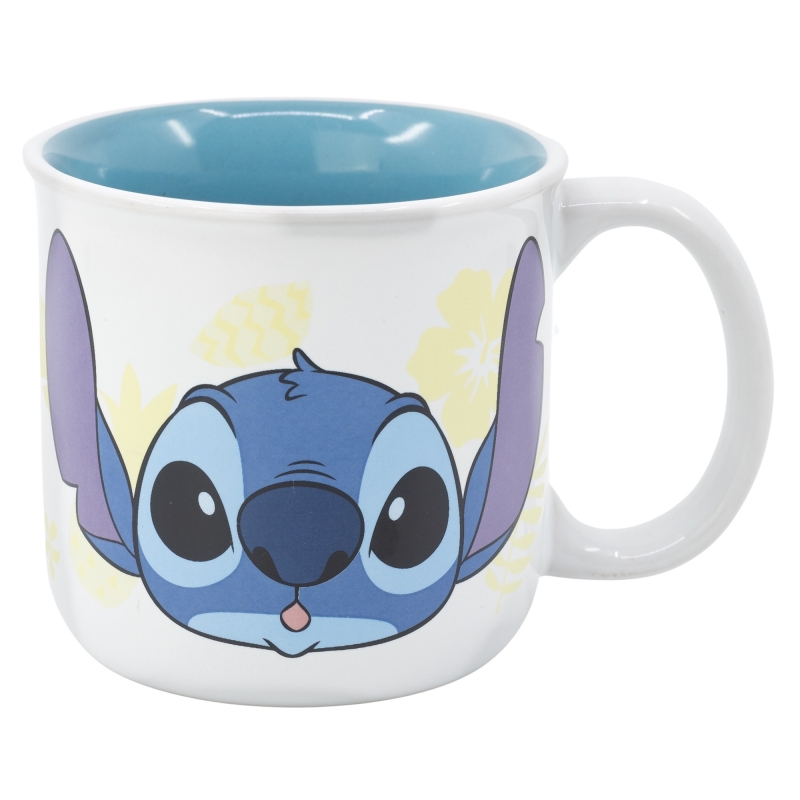 Söt mugg i keramik med motiv av Disneys Stitch