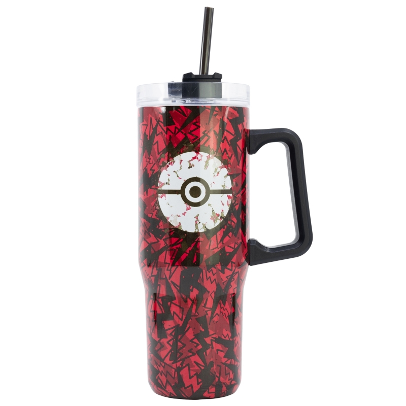 INSULATED STAINLESS STEEL XL RAMBLER MUG 940 ML POKEMON THUNDERSTRUCK