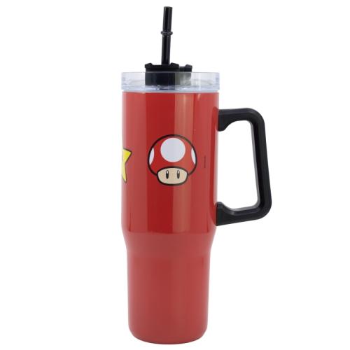 INSULATED STAINLESS STEEL XL RAMBLER MUG 940 ML SUPER MARIO