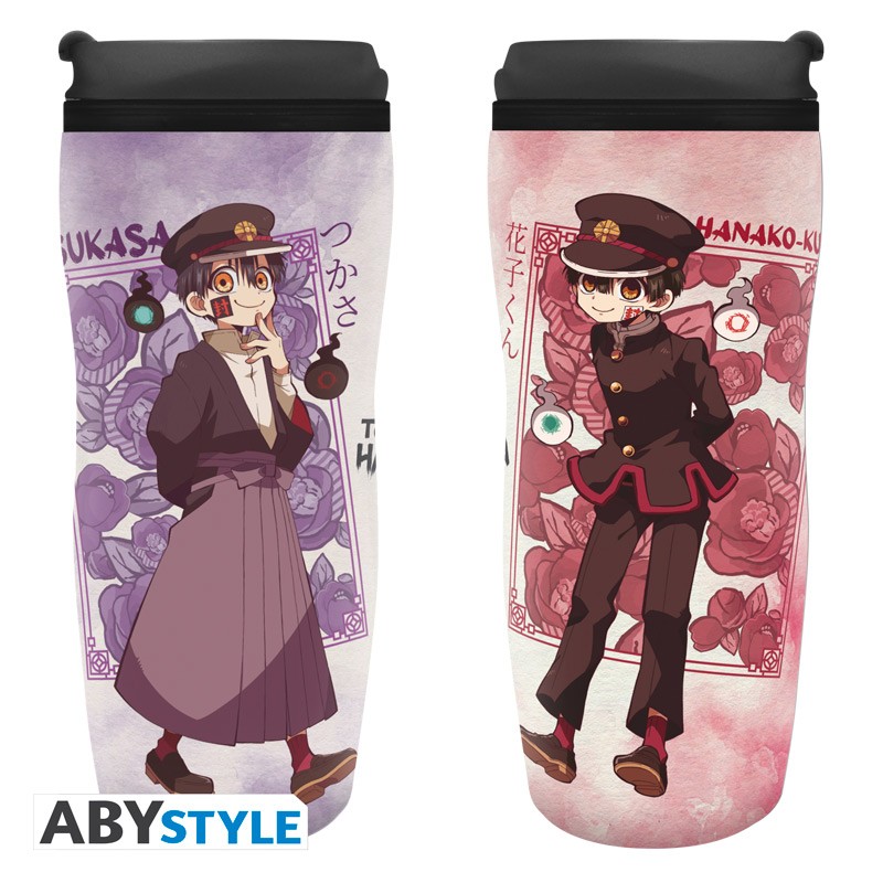 TOILET-BOUND HANAKO-KUN - Travel mug "Hanako & Tsukasa"