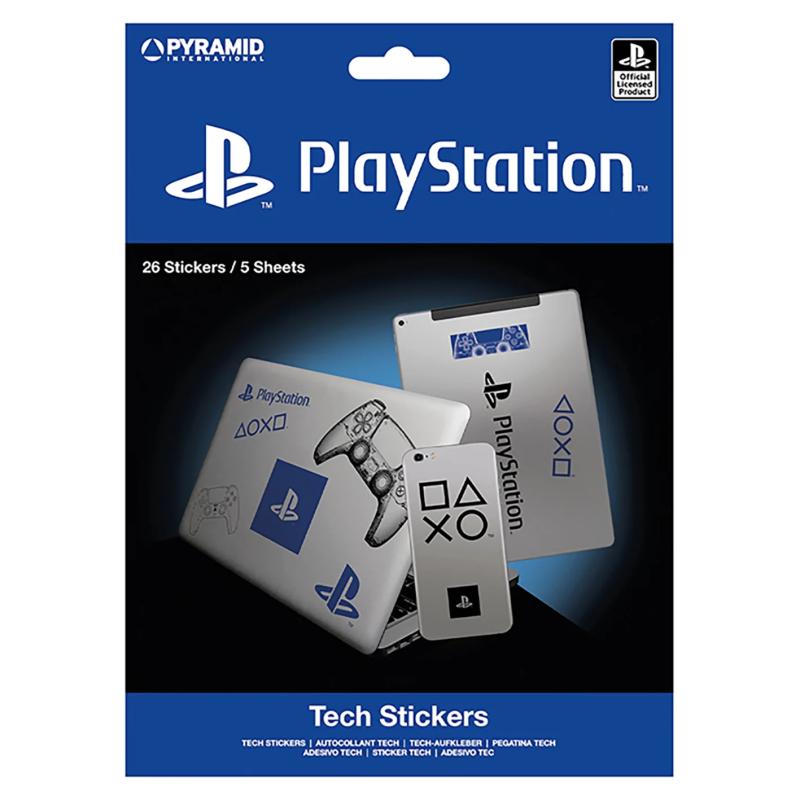 Playstation (classic white & blue) stationery set