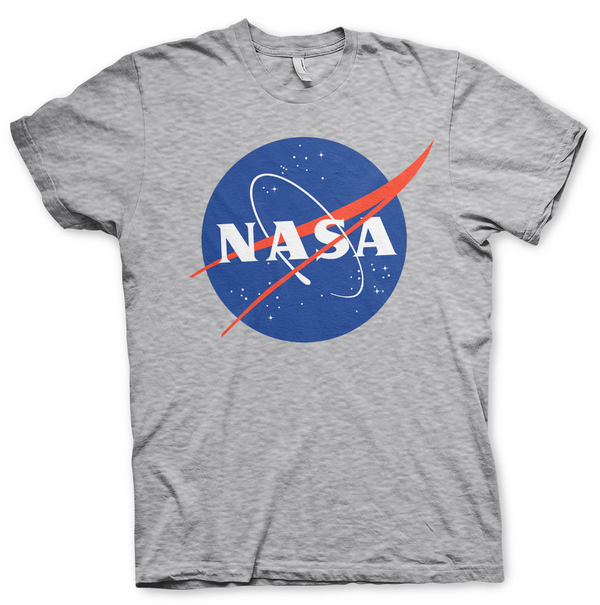 NASA Insignia / Logotype T-Shirt / Ljusgrå