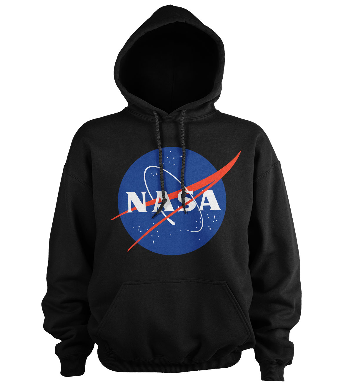 NASA Insignia / Logotype Hoodie / Svart