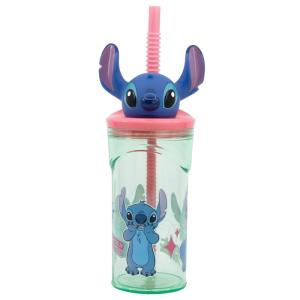 LILO and STITCH 3D FIGURINE TUMBLER 360 ML STITCH FLOWERS