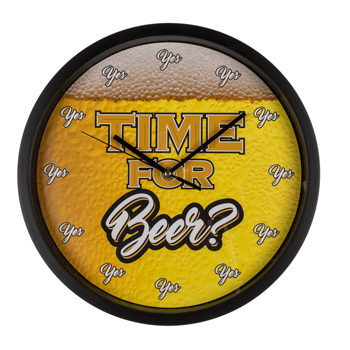 Wall clock - time for beer
