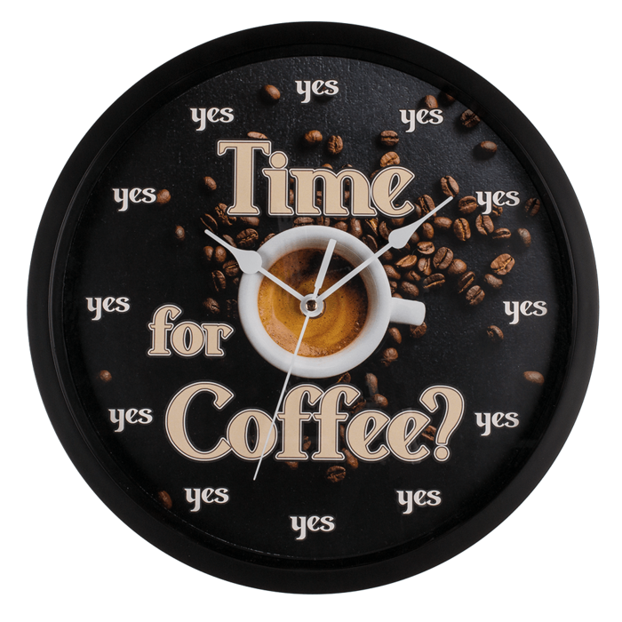 Wall clock - Time for Coffee?