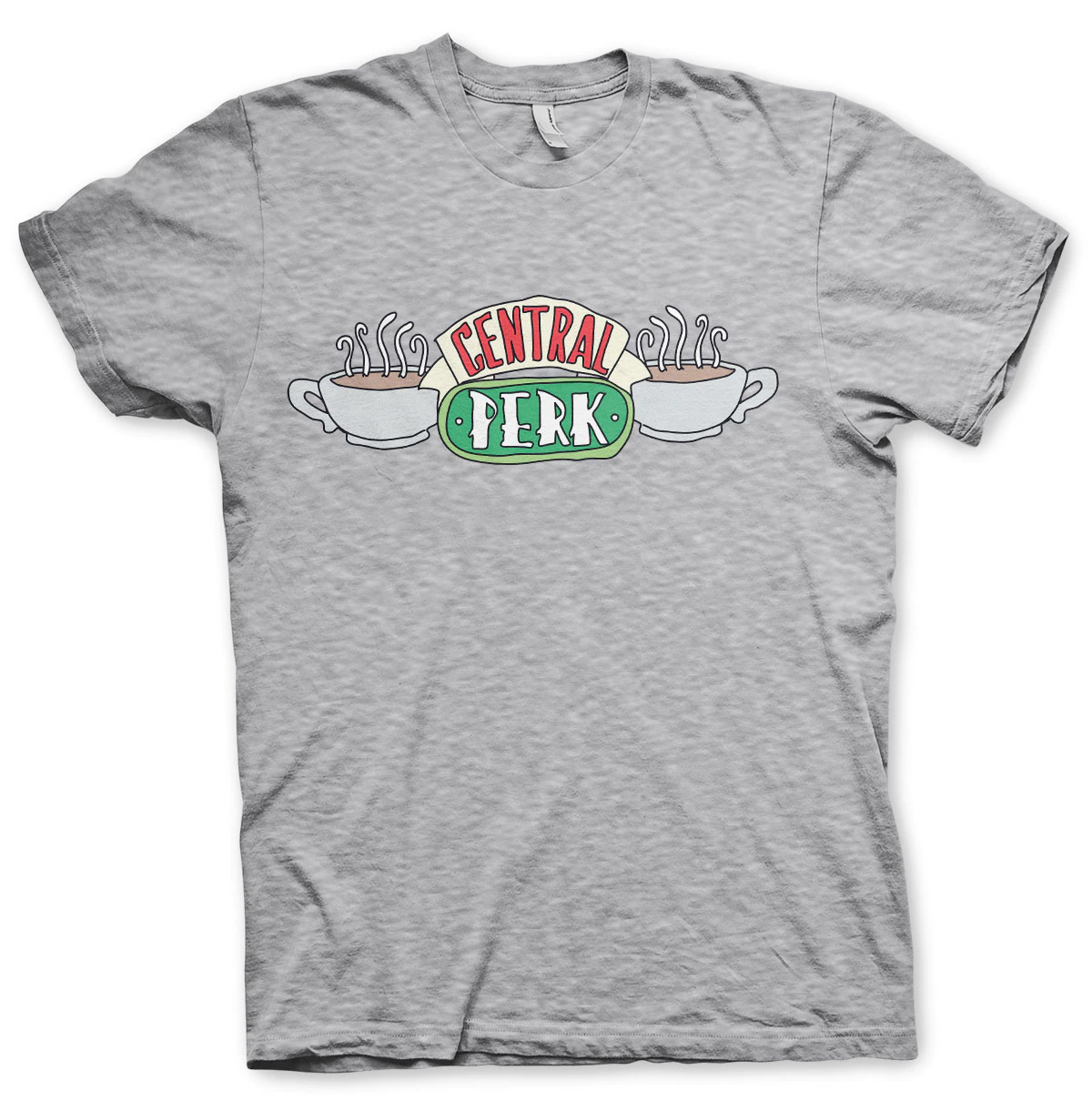 Friends - Central Perk T-Shirt / Ljusgrå