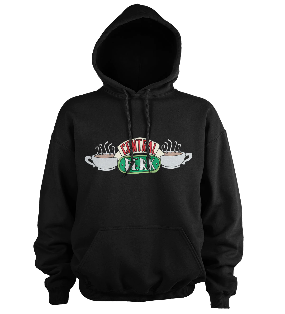 Friends - Central Perk Hoodie / Svart