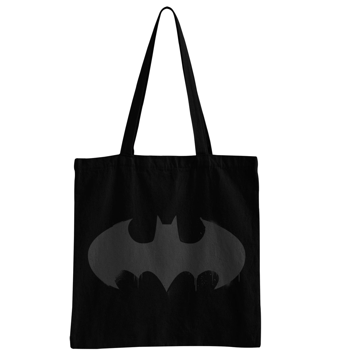 Batman Inked logo - tote bag - svart