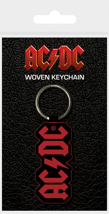 Ac/DC - logo - woven keychain