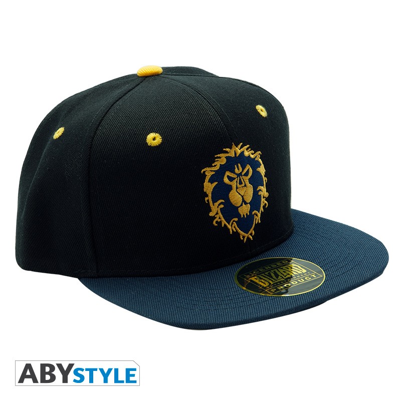WORLD OF WARCRAFT - Snapback Cap - Blue - Alliance