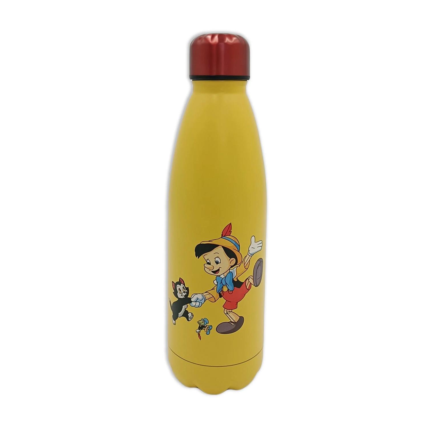 Disney - pinocchio - metal water bottle