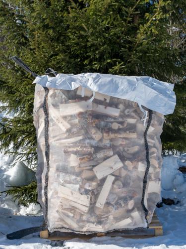 Björkved 1,5 m3 stjälpt mått (hemleverans inom hela Jämtland)