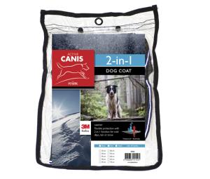Active Canis 2 in 1 dog coat black