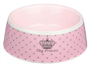 Princess Dog keramikskål 0,18 l Rosa