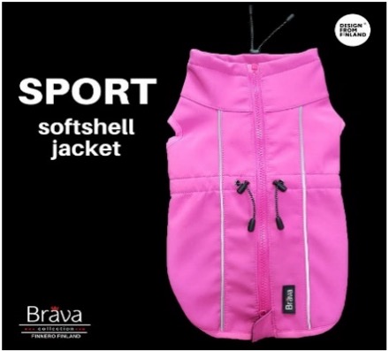 Sport Softshell jacka rosa