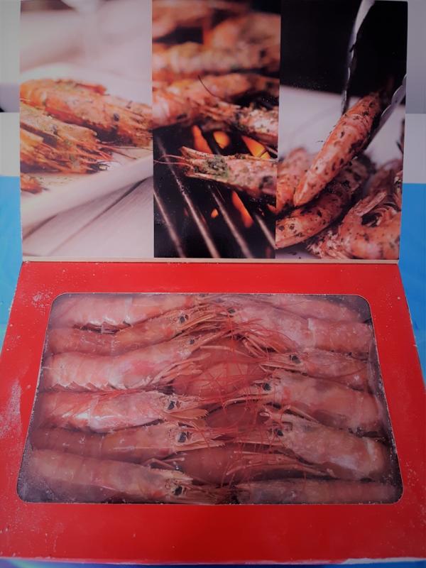 Argentinsk rödräka (Pleoticus muelleri) 2kg
