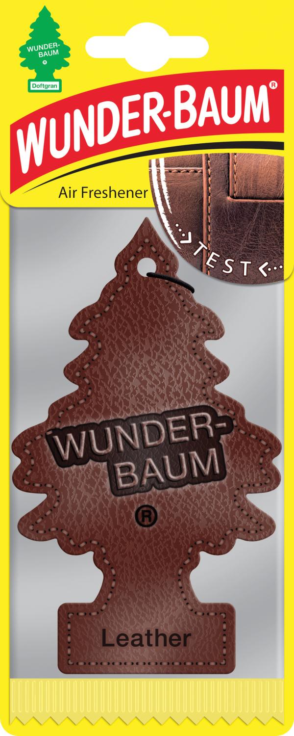 Doftgran Wunder-Baum 3-pack Leather
