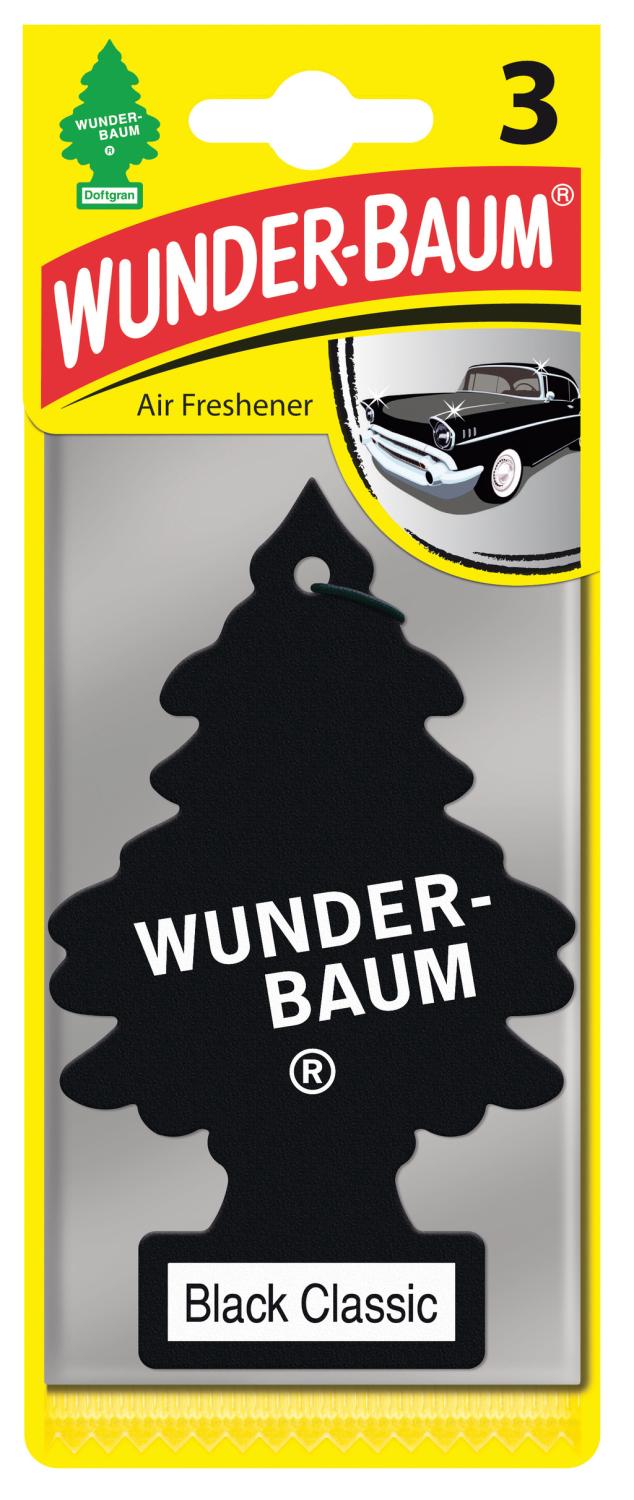 Doftgran Wunder-Baum 3-pack Black classic