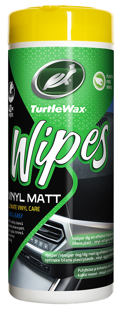 Turtle Wax Vinylputs Matt 40-pack