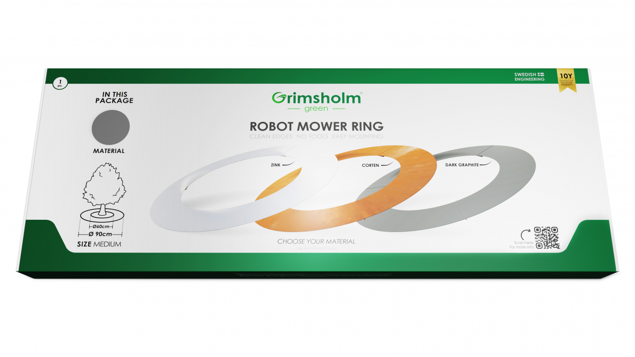 Robot Mower Ring 90/120cm, mörk grafit