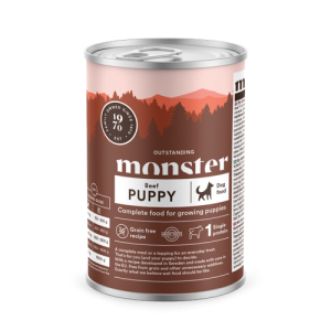 Monster Dog Puppy Beef Burk 400g