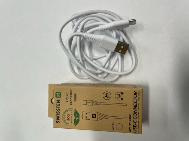 Swissten EKO Laddkabel USB/USB-C