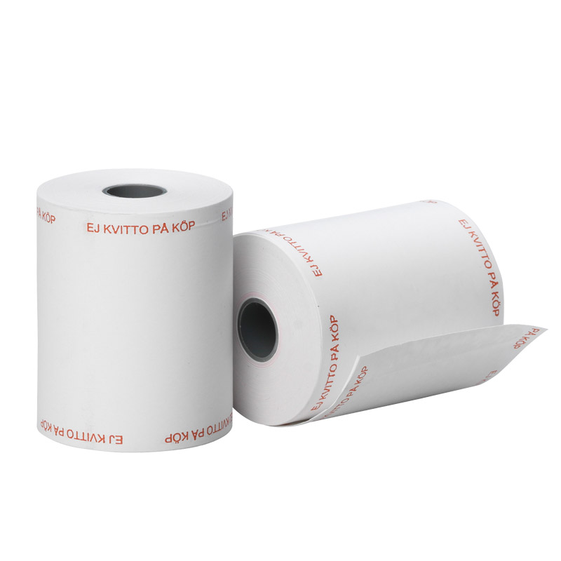 KVITTORULLE THERMO 57/46/12 MM BETALTERMINAL. 25 METER. 50-PACK.