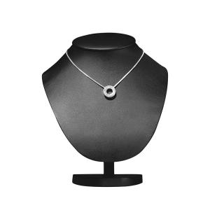 HALSBANDSBYST SVART H:220 MM