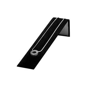 HALSBANDSVINKEL SVART 205X40X50 MM