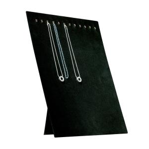 HALSBANDSPLATTA SVART 390x300 MM