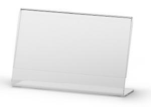 INFOSTÄLL LUTANDE LIGGANDE A4