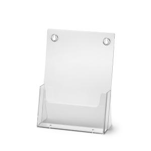 BROSCHYRFACK A4 FÖR VÄGG