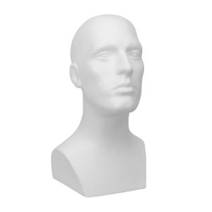 HERRHUVUD MED AXEL VIT