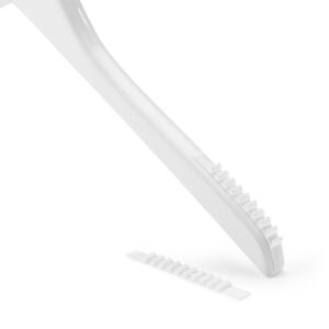 SJÄLVHÄFTANDE RÄFFLAD NONSLIP VIT 40 ST / FRP