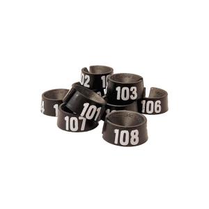 MÄRKBRICKOR 25 ST/STORLEK SVART MED VIT TRYCK. Ange vilka storlekar som önskas i meddelanderutan på orderformuläret.