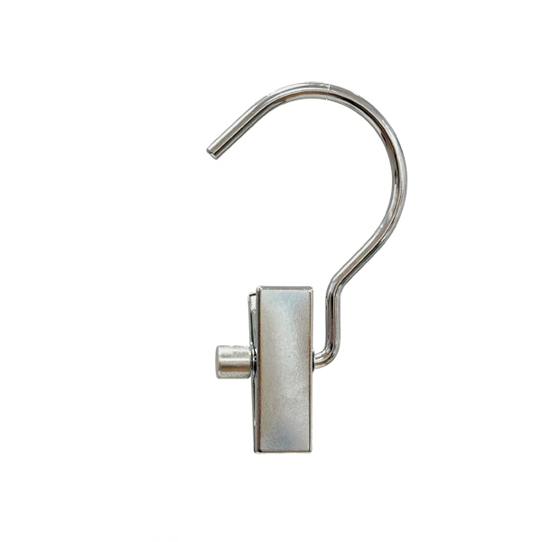 CLIPS ENKEL STOR KROK KROM. PRIS 100-PACK.