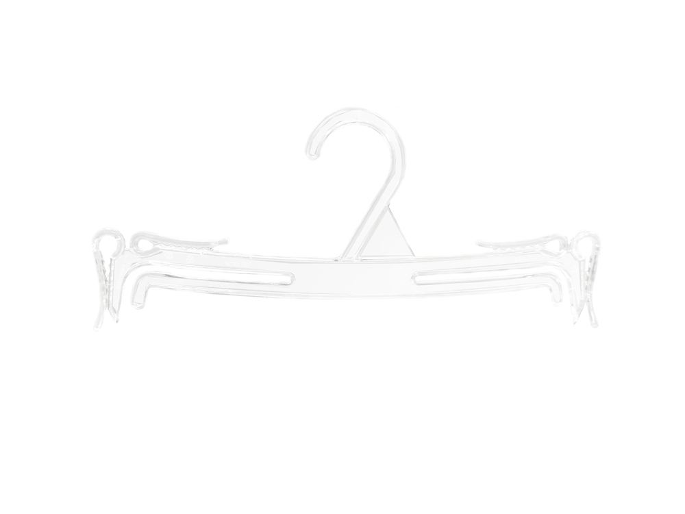 BH-BIKINIGALGE 250 MM PLASTKROK GLASKLAR. PRIS 660-PACK.