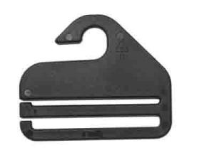 SLIPSHÄNGARE BRED 90 MM SVART. 100-PACK.