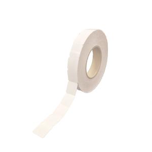 HÅLETIKETT 27x25 MM VIT