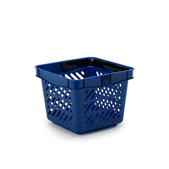 KUNDKORG 10L BLÅ. PRIS 12-PACK.