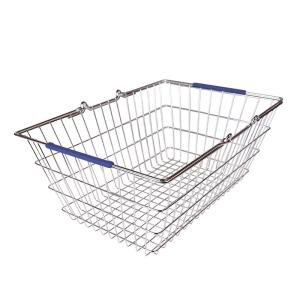 KUNDKORG I ZINKAD TRÅD 25L. 450x320x200 MM.