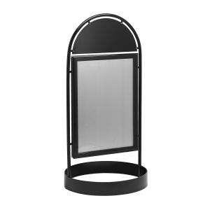 GATUPRATARE CITY 500x700 MM SVART