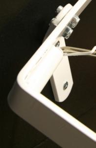 HÅLLARE TILL 42-157 FÖR VÄGGMONTAGE (42-157 BESTÄLLES SEPARAT)